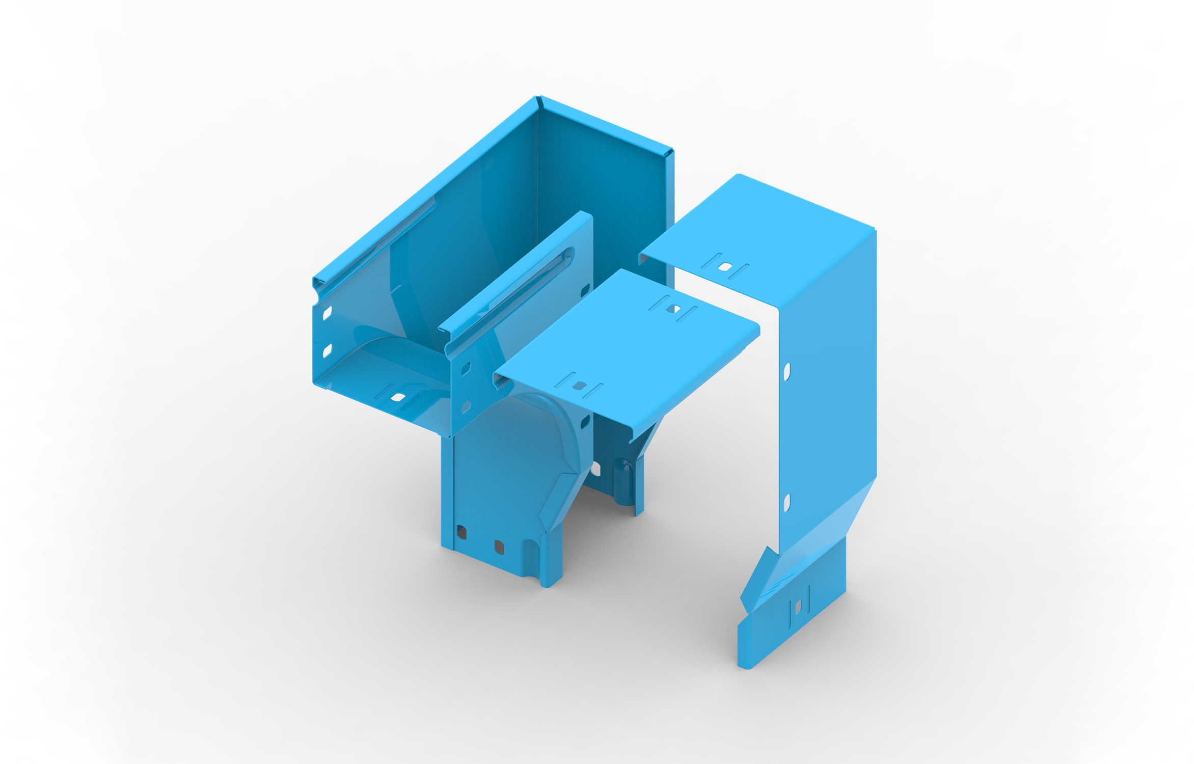 FEMI-CZ - CURVA SGHEMBA 90 SX BAS. 400X50-R=100 V