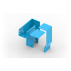 FEMI-CZ - CURVA SGHEMBA 90 SX BAS.  500X50-R=100 V