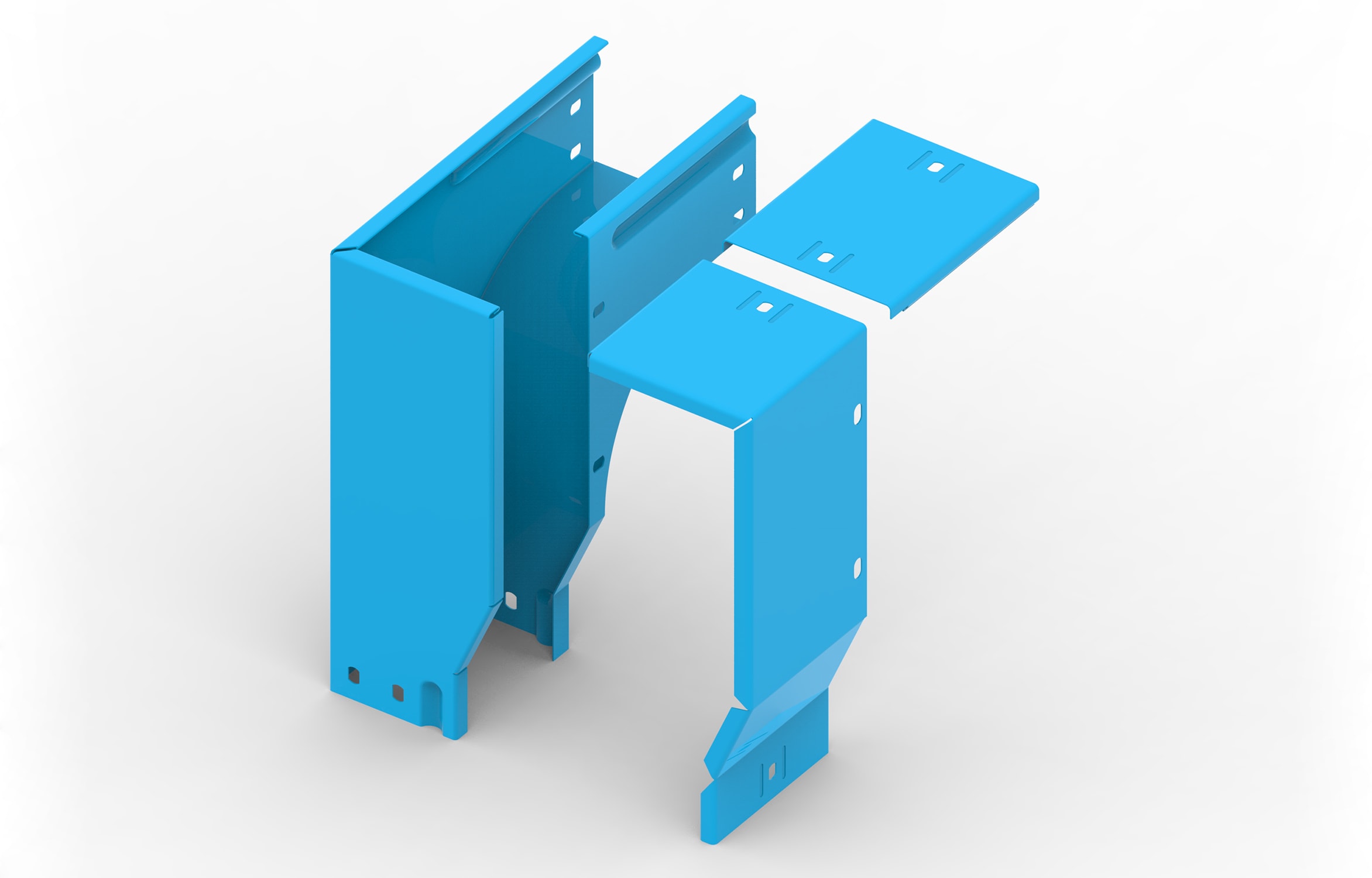FEMI-CZ - CURVA SGHEMBA 90 DX BAS.  400X75-R=100 V