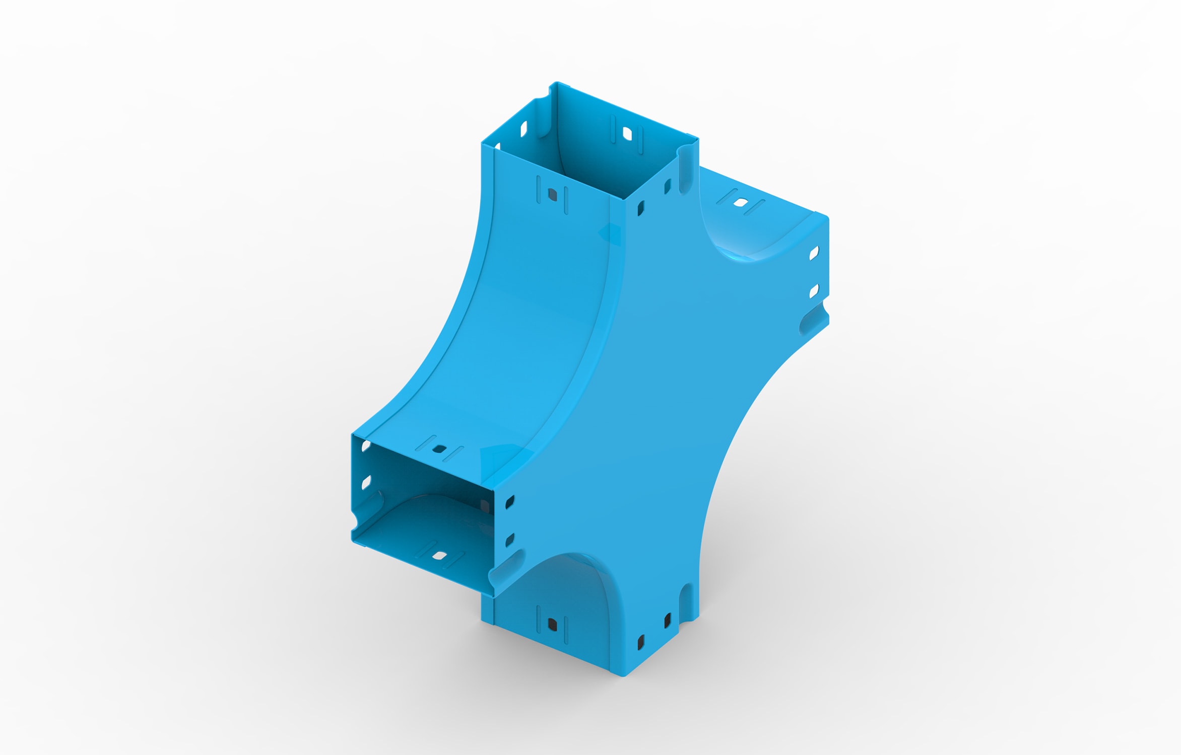 FEMI-CZ - DERIVAZIONE X VERTICALE   300X75-R=100 V