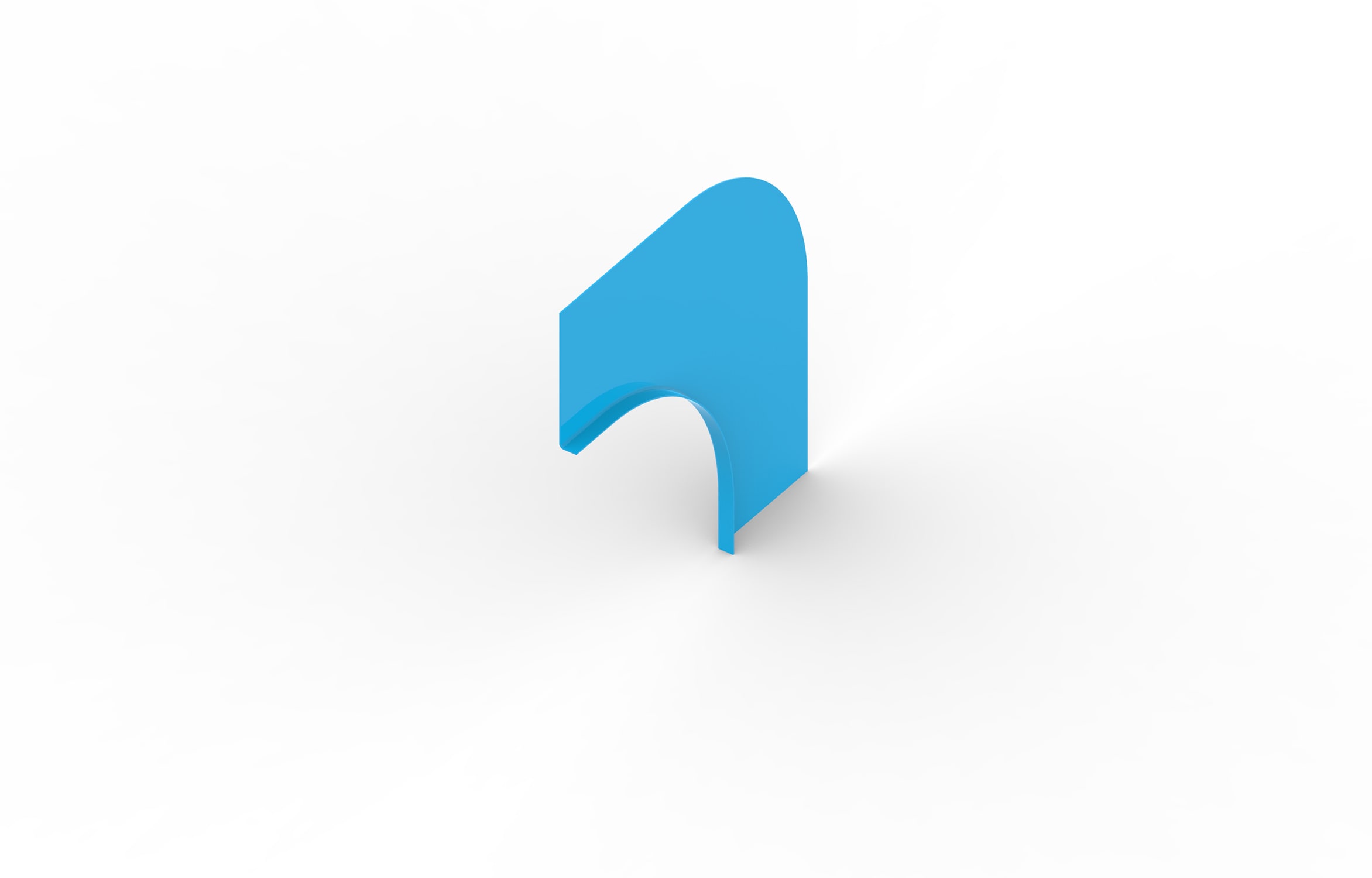 FEMI-CZ - SEPARATORE CURVA 90 DISCESA 100-R100 V