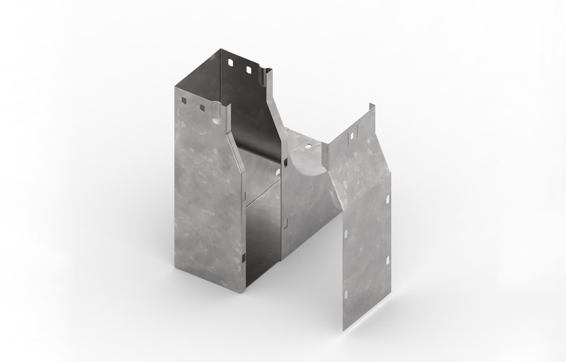 FEMI-CZ - CURVA SGHEMBA 90 DX ALTO 100X100-R=100 Z A3Z40F1D100E