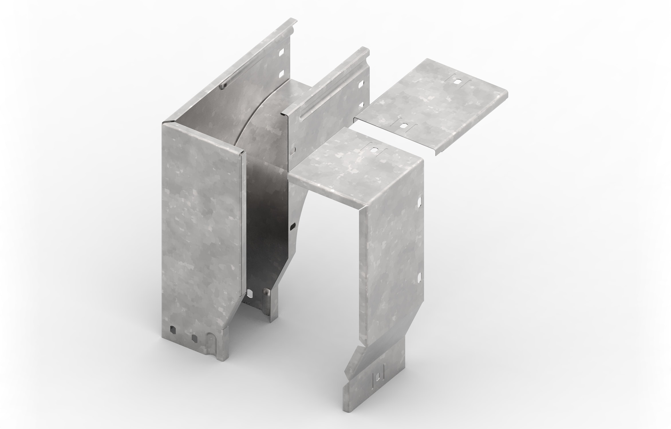 FEMI-CZ - CURVA SGHEMBA 90 DX BAS. 200X75-R=100 Z A3Z42F1C200E