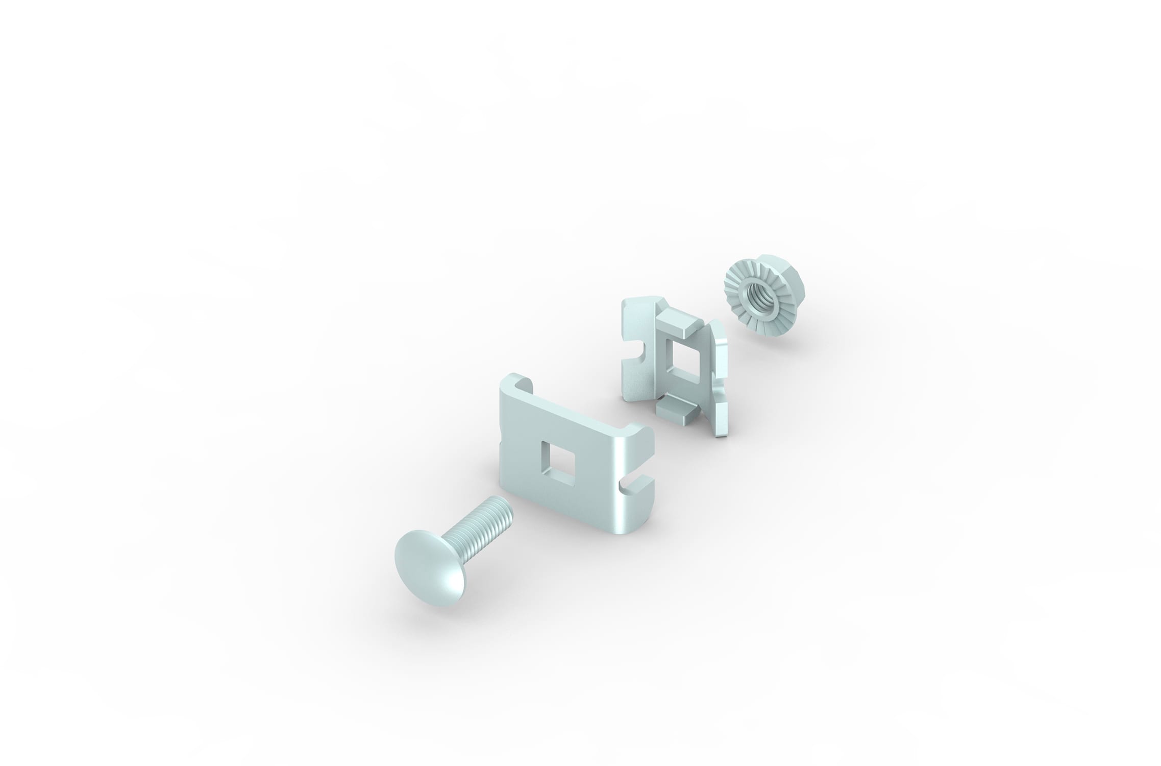 FEMI-CZ - MORSETTO DI GIUNZIONE C/BULLONE M6X20 E B4E30