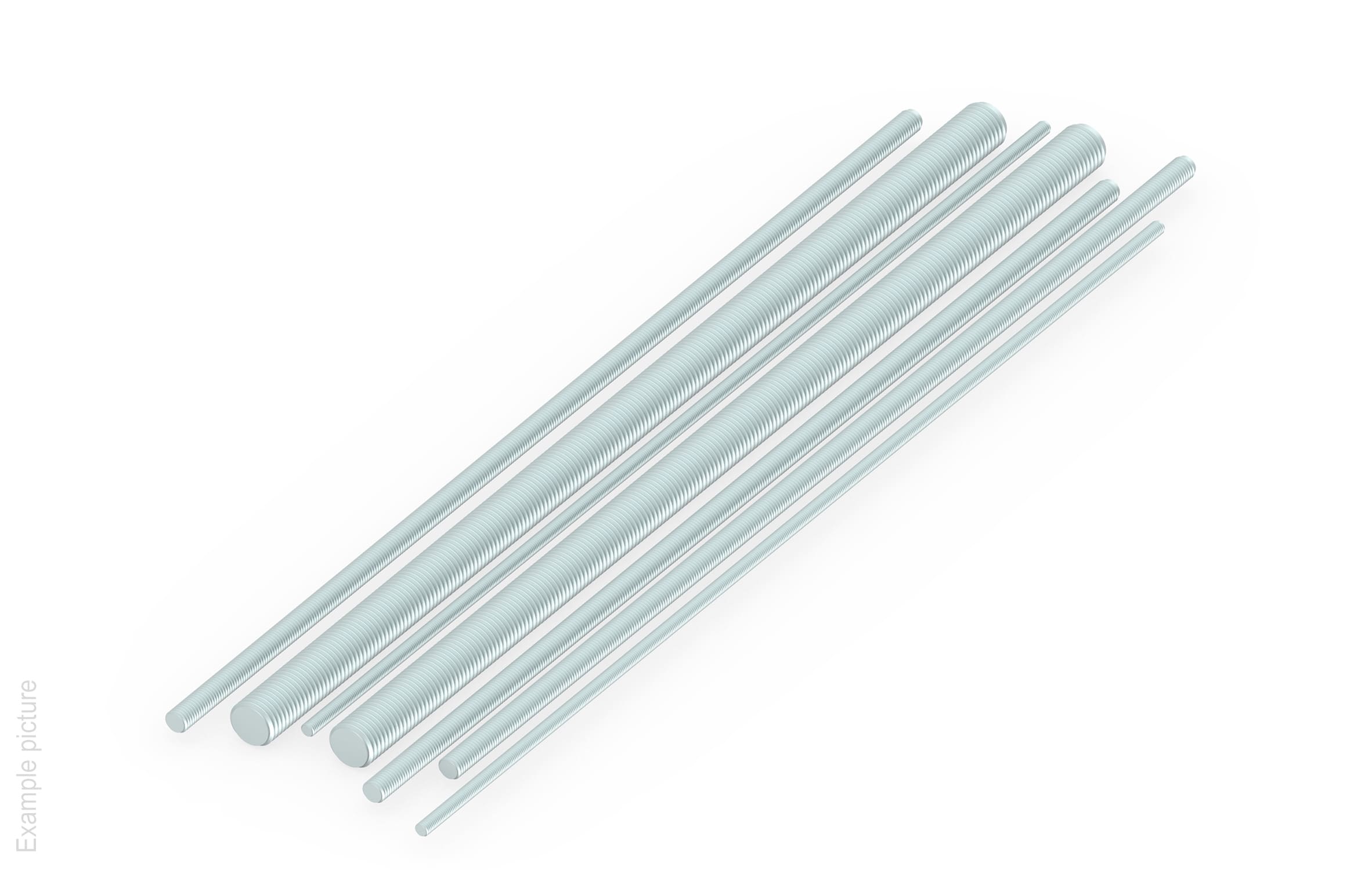 FEMI-CZ - BARRA FILETTATA M6 L=1M Z.ELETTR. E