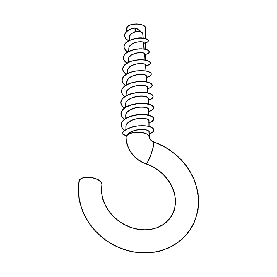 FEILO SYLVANIA - GLOBAL TRAC STEEL HARDWARE HOOK 2MM