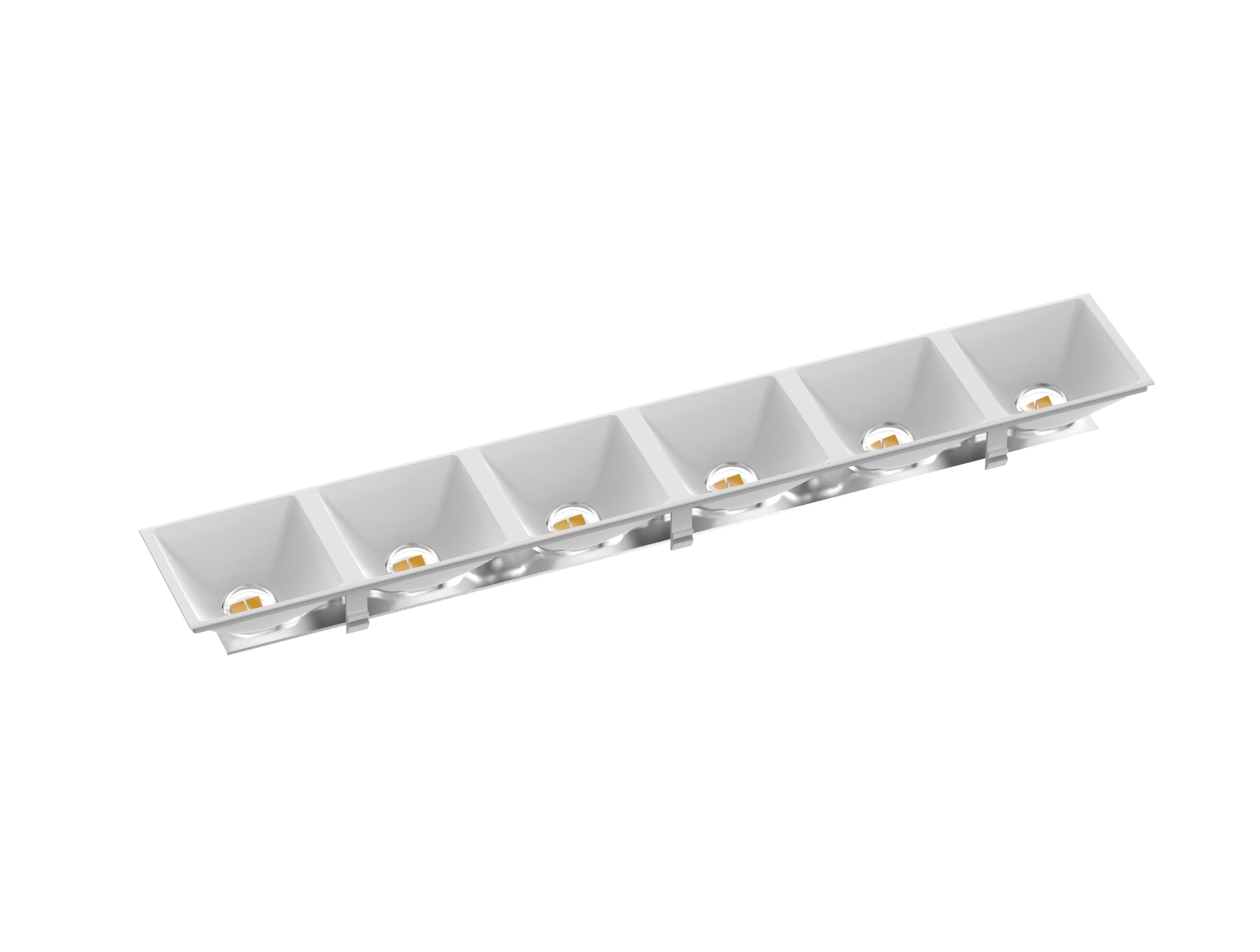 FEILO SYLVANIA - OTAO LINEAR RIFLETTORE BIANCO 4 PEZZI