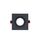 FEILO SYLVANIA - INSET TREND 75 OR. SQ IP44 NERO -NO LAMP