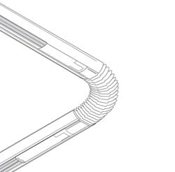 FEILO SYLVANIA - LYTESPAN LP GIUNTO FLESSIBILE BIANCO