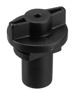 FEILO SYLVANIA - GLOBAL TRAC HOOK BASE FOR 2MM WIRE NERO