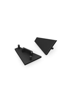 FEILO SYLVANIA - END CAPS CORNER SURFACE 14 BLACK (X2) 0022669