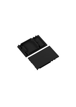 FEILO SYLVANIA - END CAPS H 30 BLACK (X2) 0022674