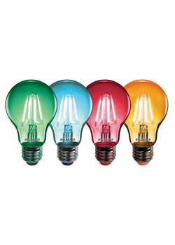 FEILO SYLVANIA - HELIOS CHROMA A60 G/B/R/O E27 X4 0086310