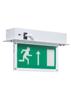FEILO SYLVANIA - REC FLUSH LED EXIT SIGN WH A/U