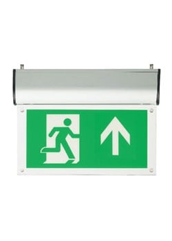FEILO SYLVANIA - SUSP LED EXIT SIGN SILVER A/U 9193736