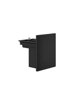 FEILO SYLVANIA - ONETRACK TERMINALE CHIUSURA NERO 9004/B