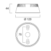 Miniatura Dimensioni prodotto 2