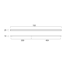 FEILO SYLVANIA - OTAO LINEAR MODULO LUMINOSO INDIR.REFLEC