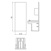 Miniatura Dimensioni prodotto 2