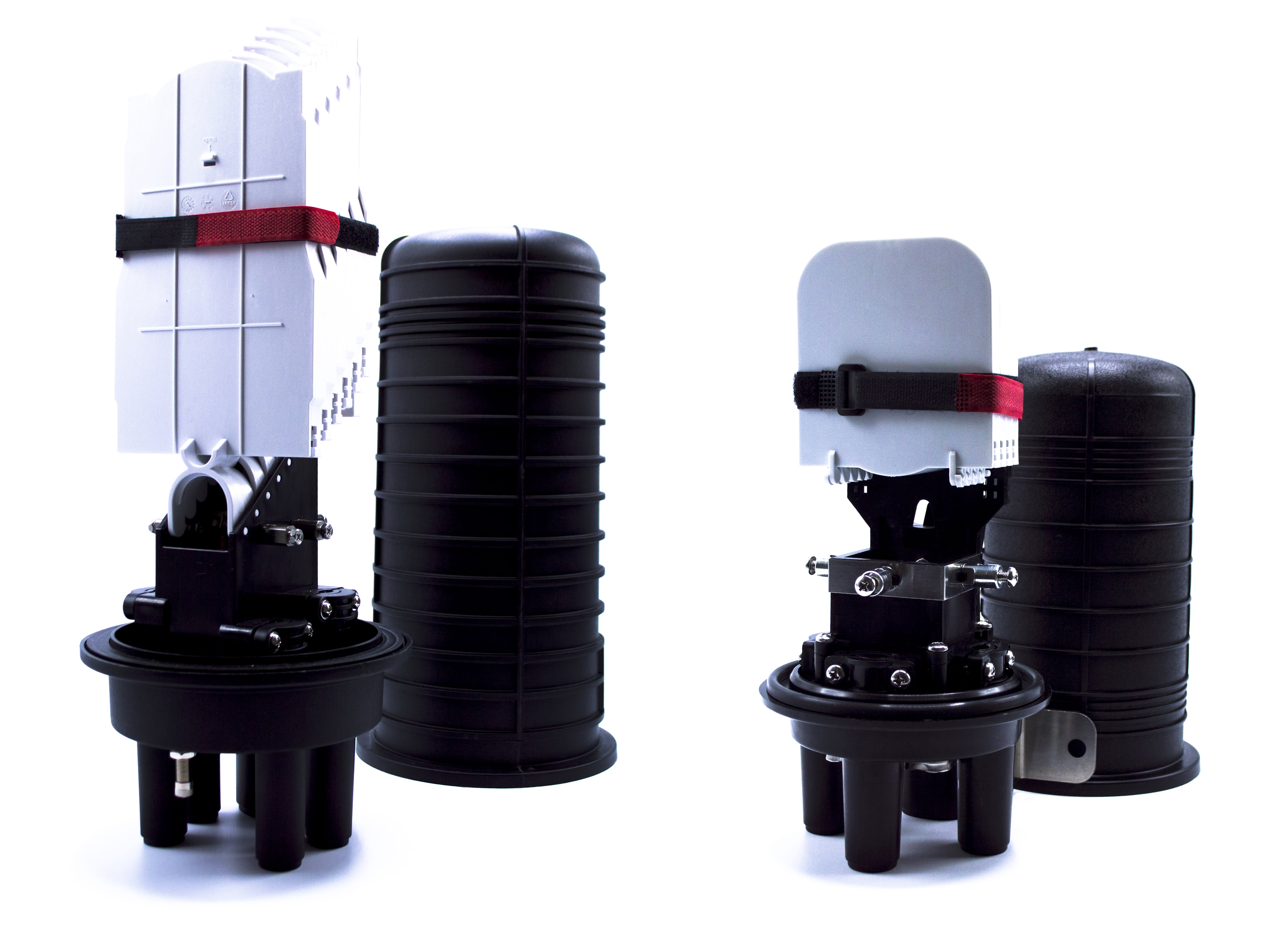 FIBERNET - MUFFOLADOME 144F 6 SCHEDE 5 INGRESSI IP6