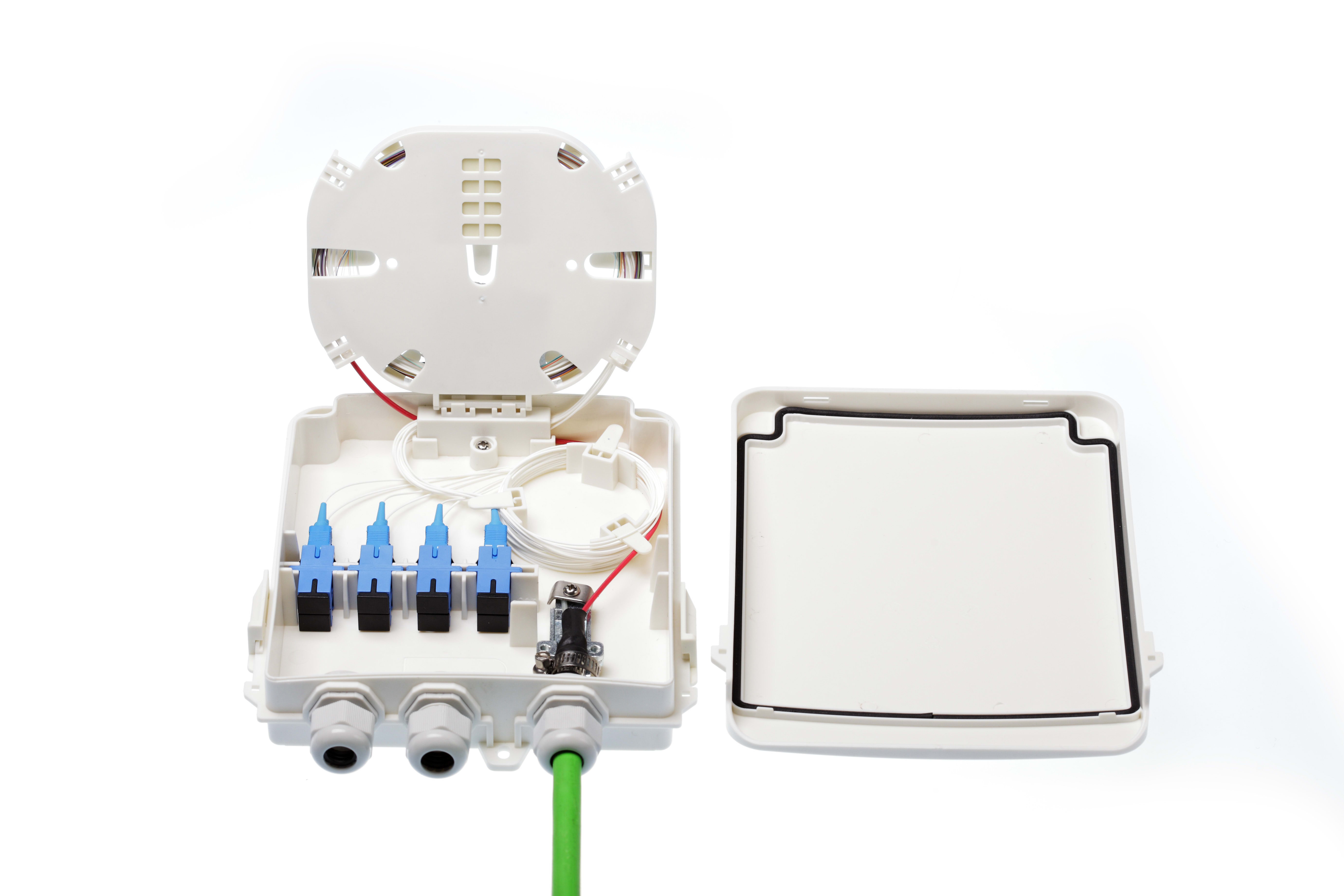 FIBERNET - BOXOTTICO MURO SC SX-LC DX MAX8POS. NOCH