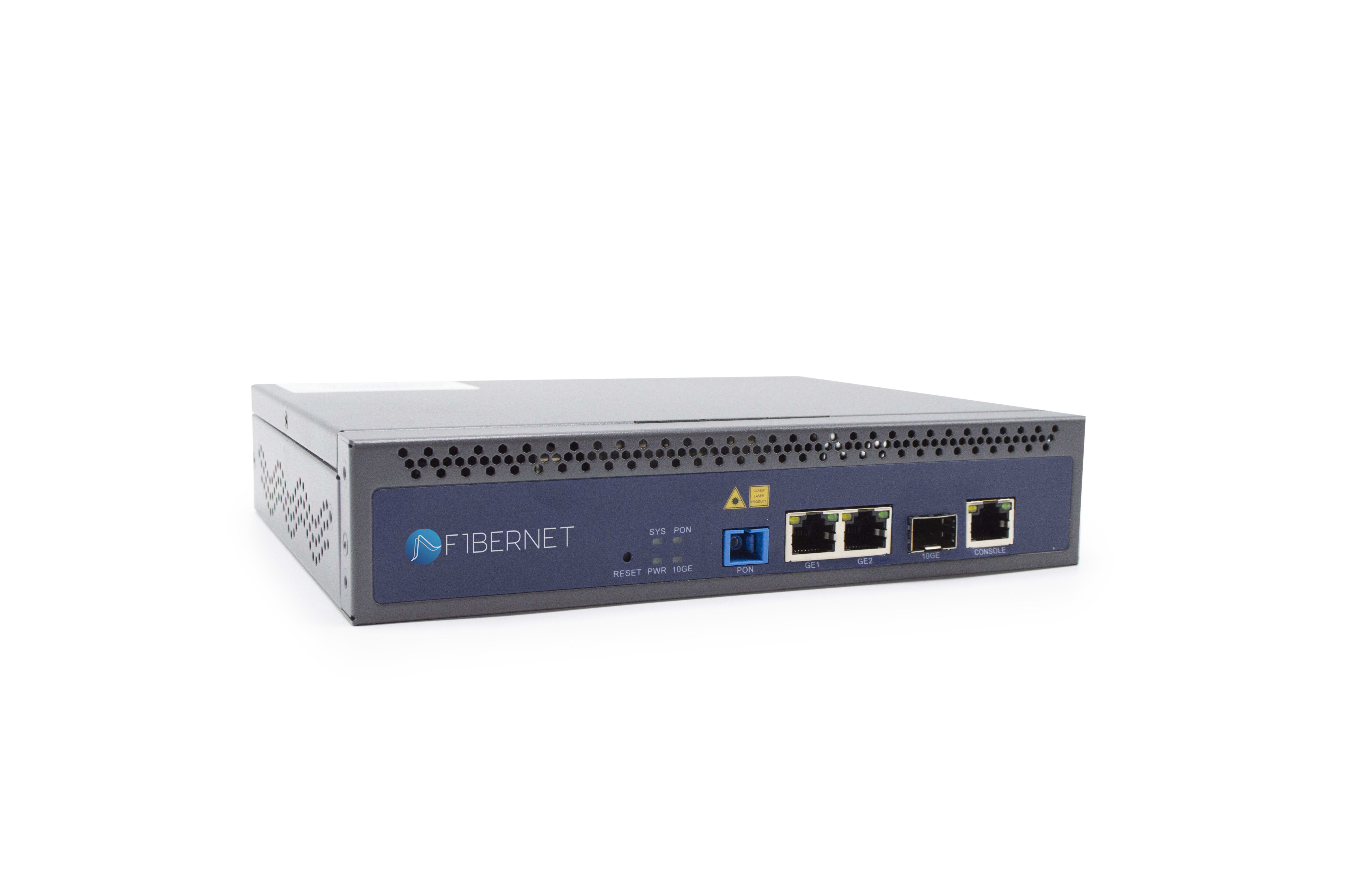 FIBERNET - OLT GPON 1 PORTA PON+SFP(10G)+2*RJ45(1GE