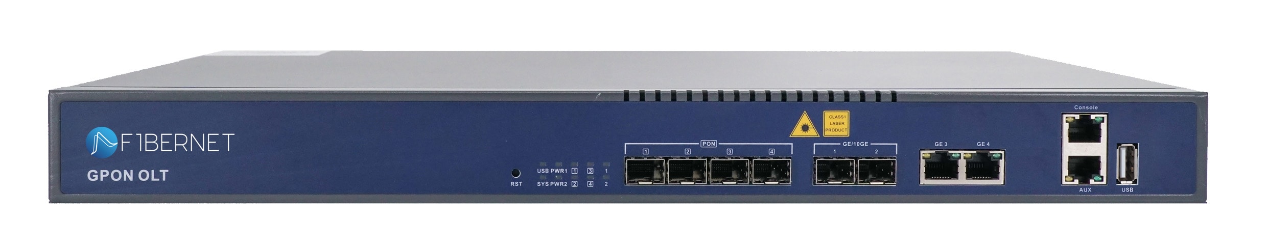 FIBERNET - OLT GPON 4PORTEPON+SWITCH 2GE/2SFP 10G-L