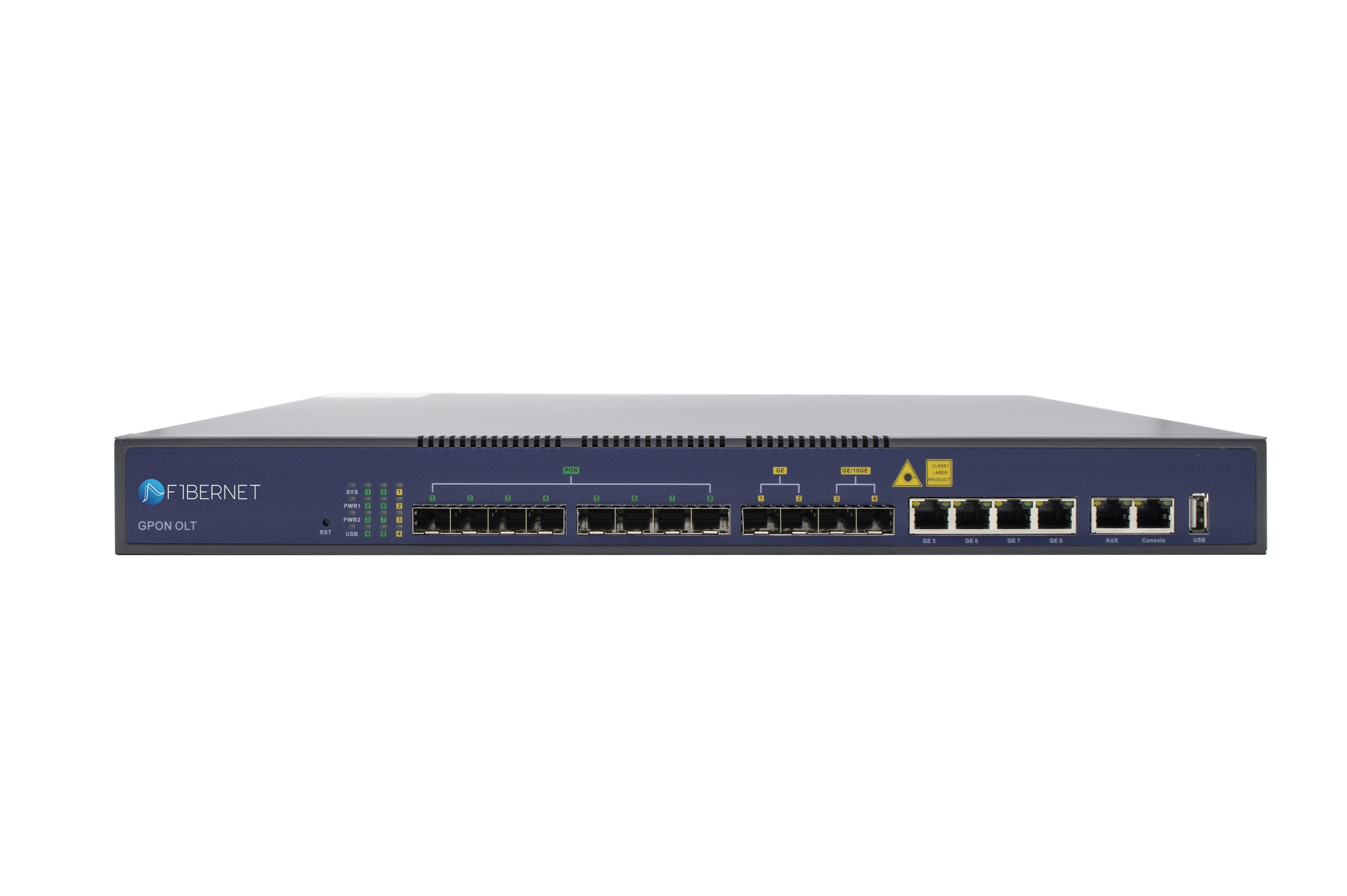 FIBERNET - OLT GPON 8PORTEPON+SWITCH 4GE/4SFP 10G-L