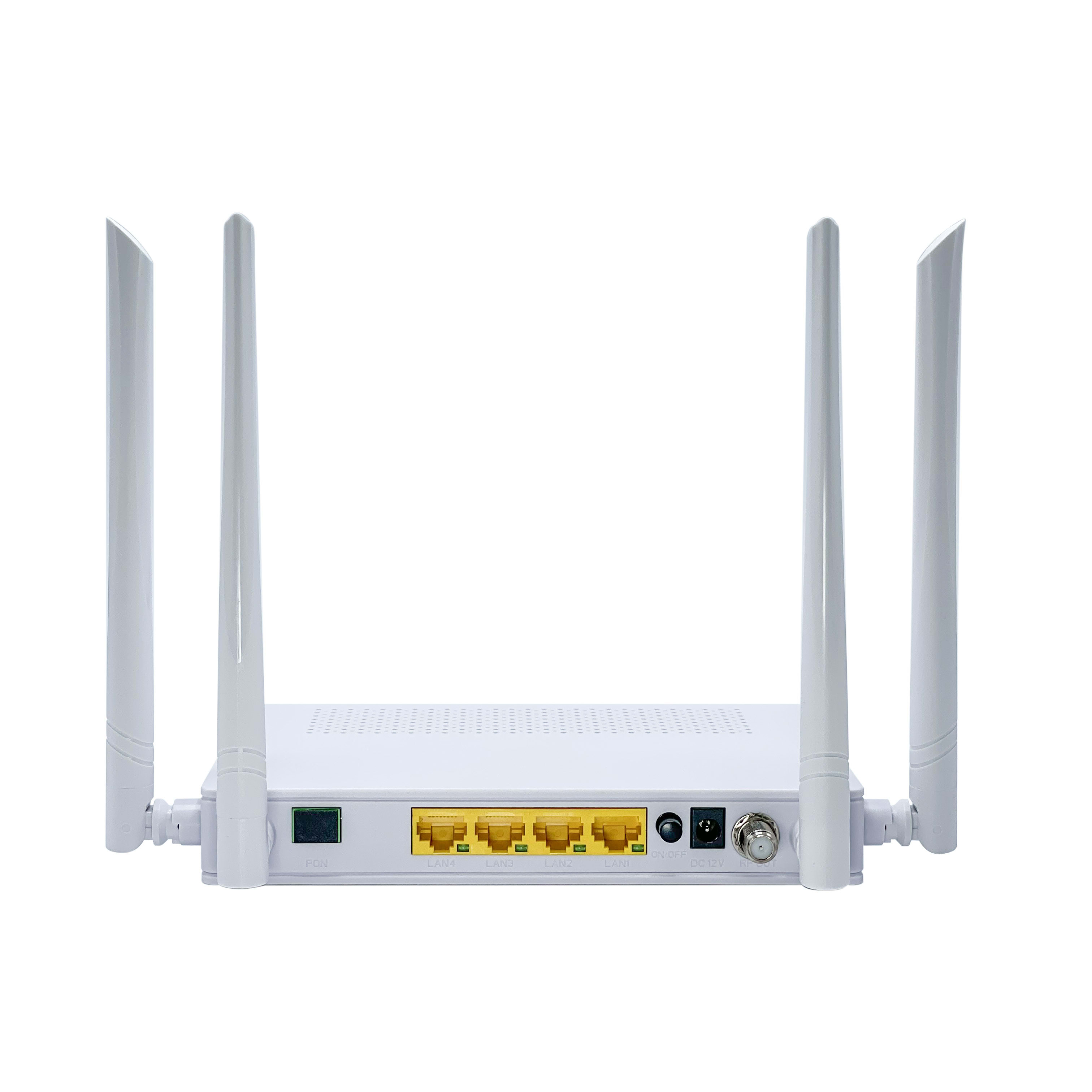 FIBERNET - ONU 4GE+CATTV+WIFI (DUAL BAND) DM HG ONU4GETVU3W