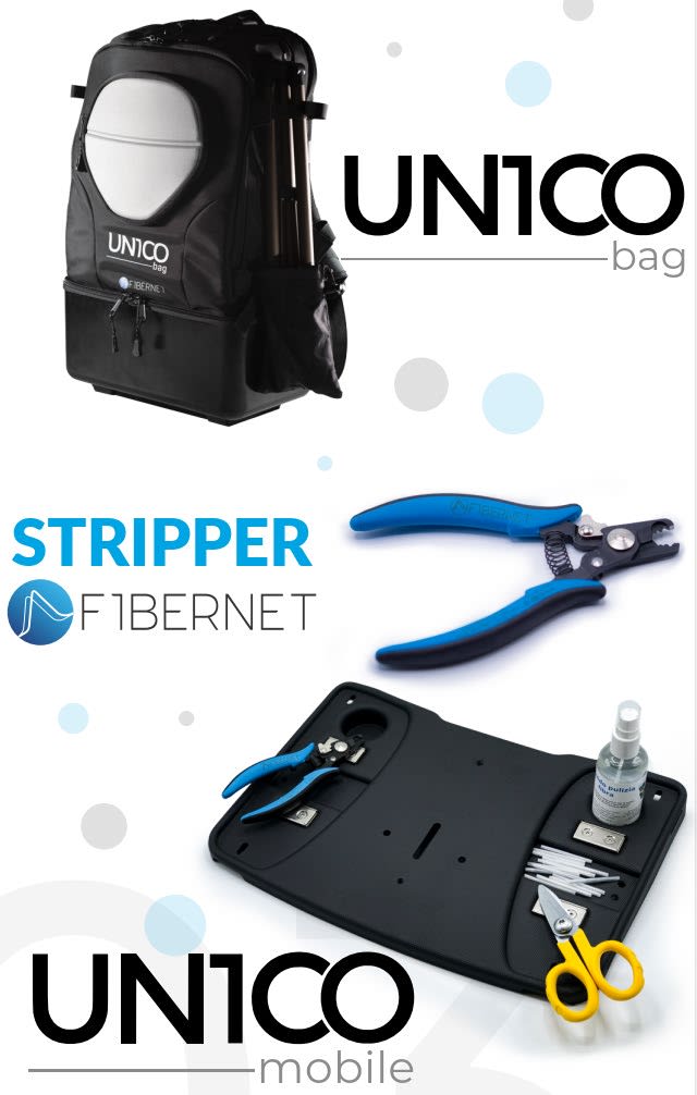 FIBERNET - STARTERKIT FIBRA CON UN1CO BAG E MOBILE