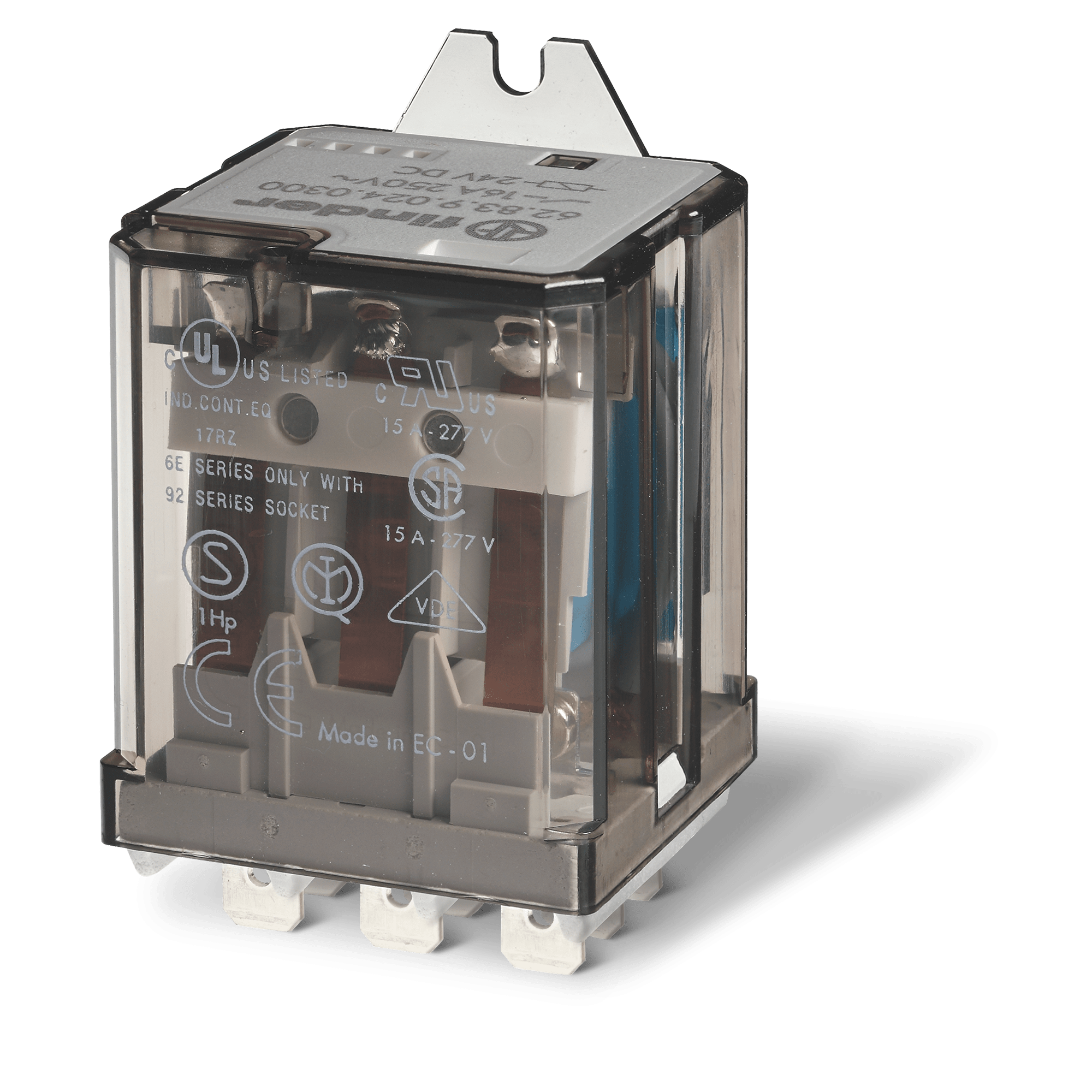FINDER - RELE' DI POTENZA 3 CONTATTI 16A FASTON25