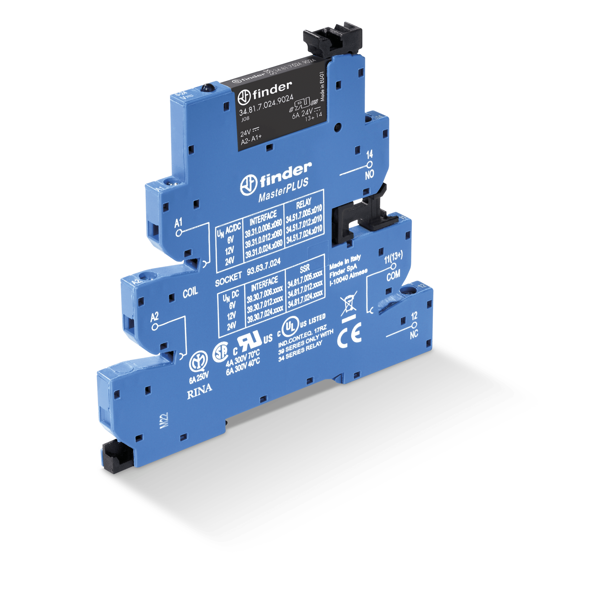 FINDER - MASTERPLUS INTERFACCIA SSR 1NO MORS.BUSS