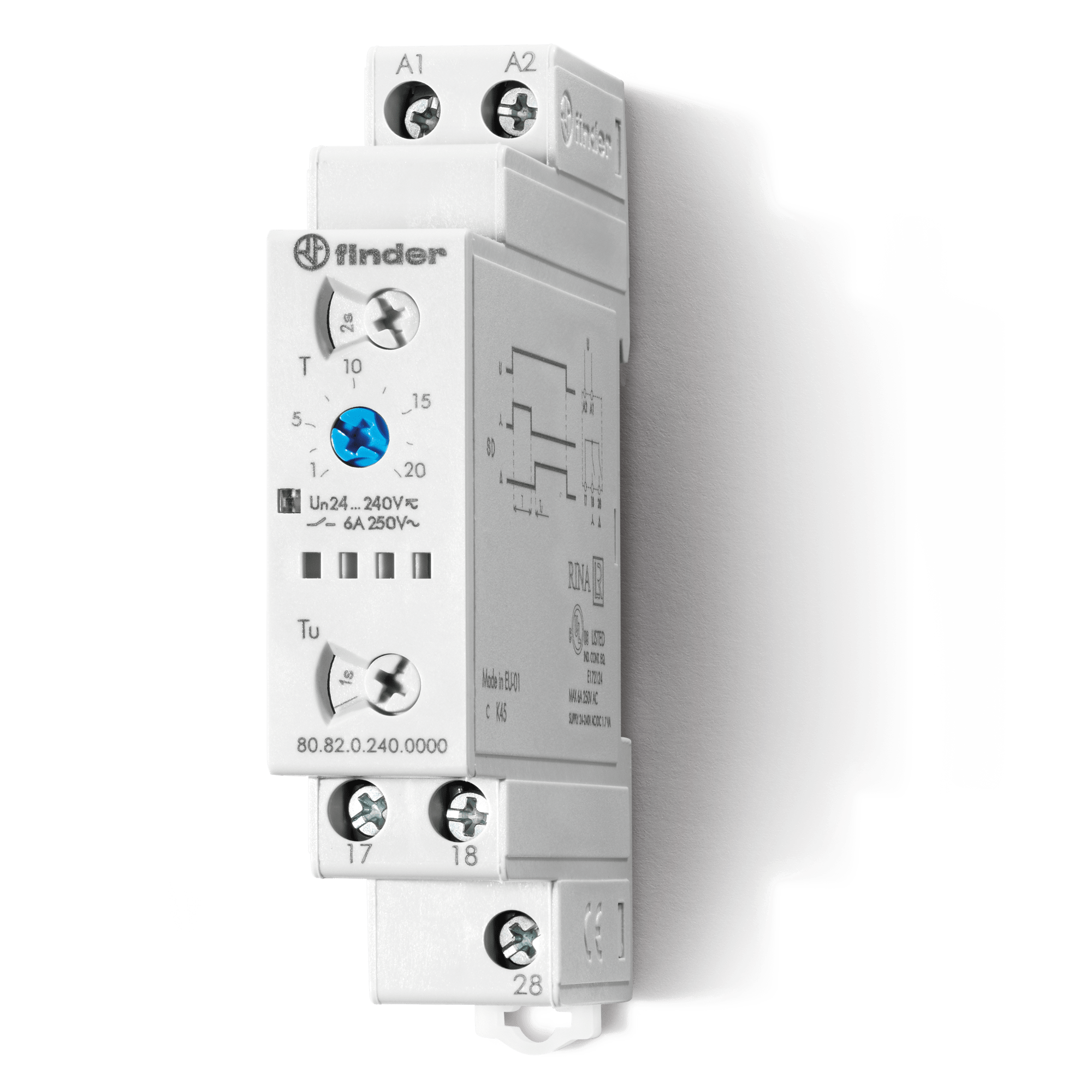 FINDER - TEMPORIZZATORE STELLA/TRIANGOLO 24/240V