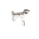 FINDER - ADATTATORE CON ATTACCO DIN IN TESTA S.46