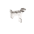 FINDER - ADATTATORE CON ATTACCO DIN IN TESTA S.46