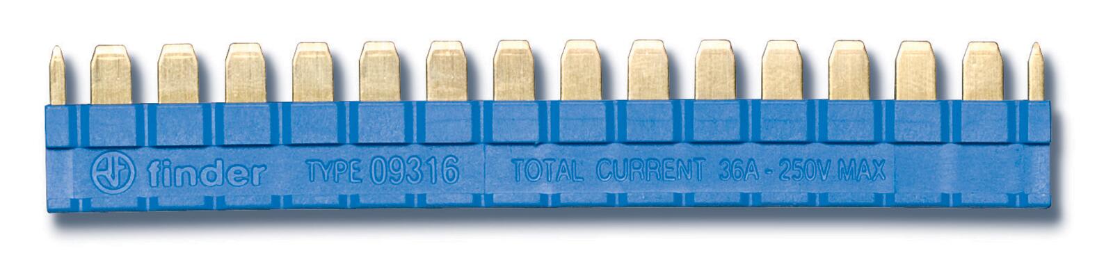 FINDER - PETTINE 16 POLI BLU
