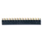 FINDER - PETTINE 16 POLI NERO