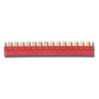 FINDER - PETTINE 16 POLI ROSSO
