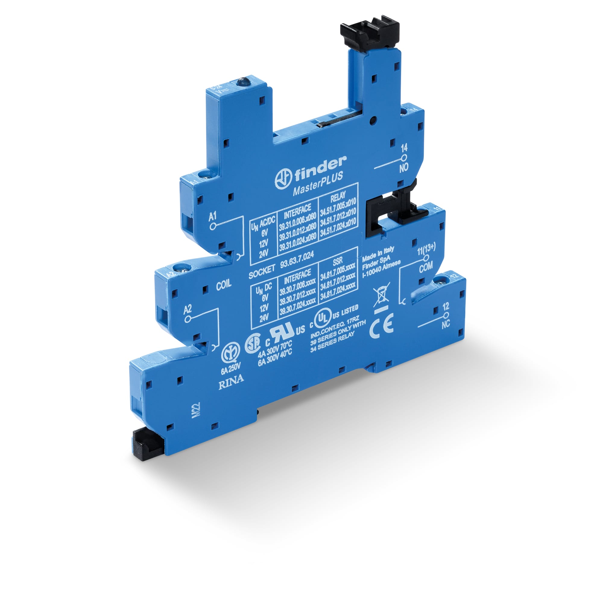 FINDER - MODULO PORTA FUSIBILE CON LED