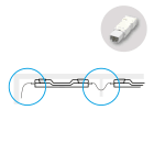 FINDER - CONNETTORE MASCHIO