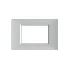 4BOX - PLACCA 3 MODULI VIMAR PLANA BIANCA