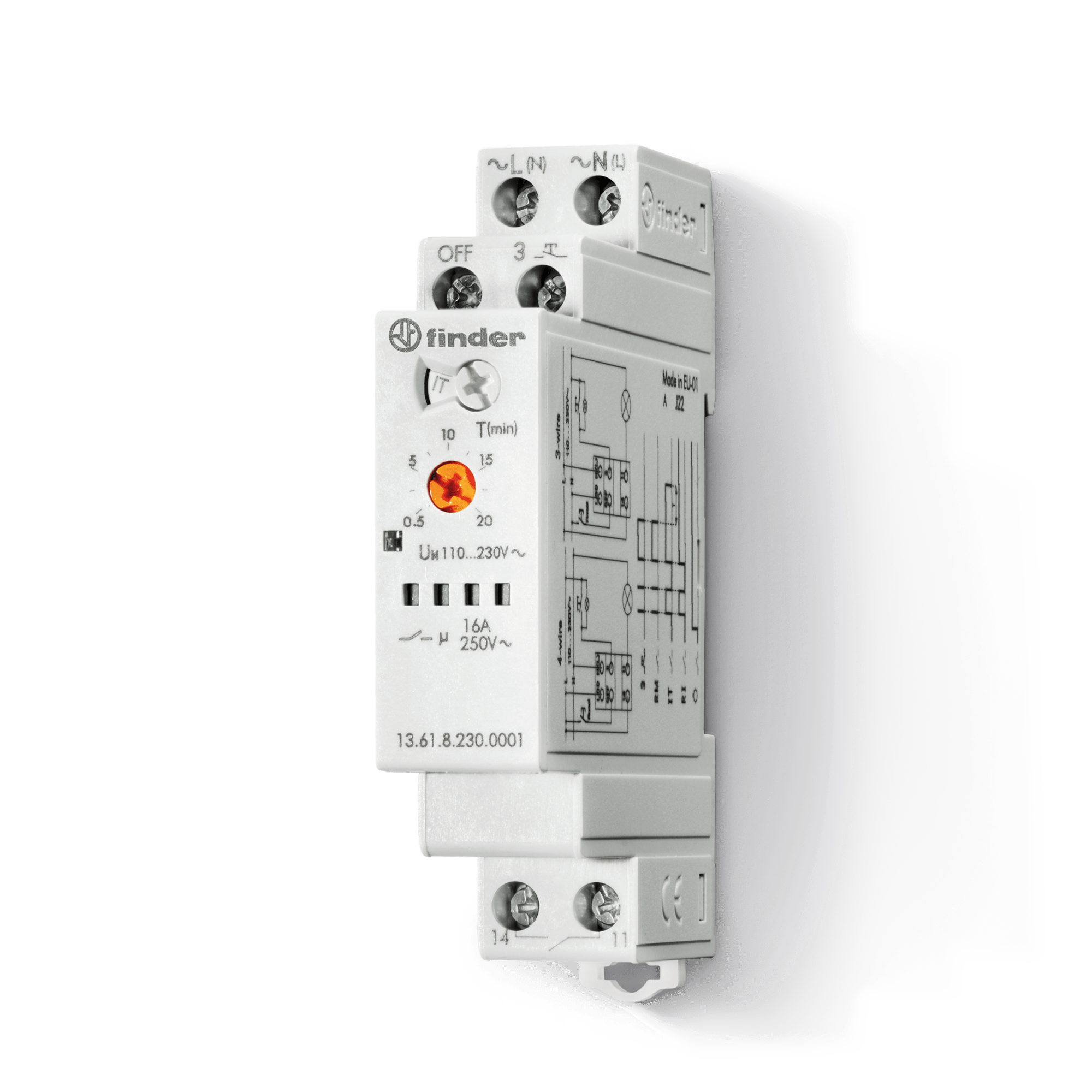 FINDER - RELE' IMPULSI ELETTRONICO MULTIFUNZ. OFF 136182300001