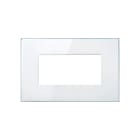 4BOX - Placca 4 Moduli Bianca Bticino Matix Kalos