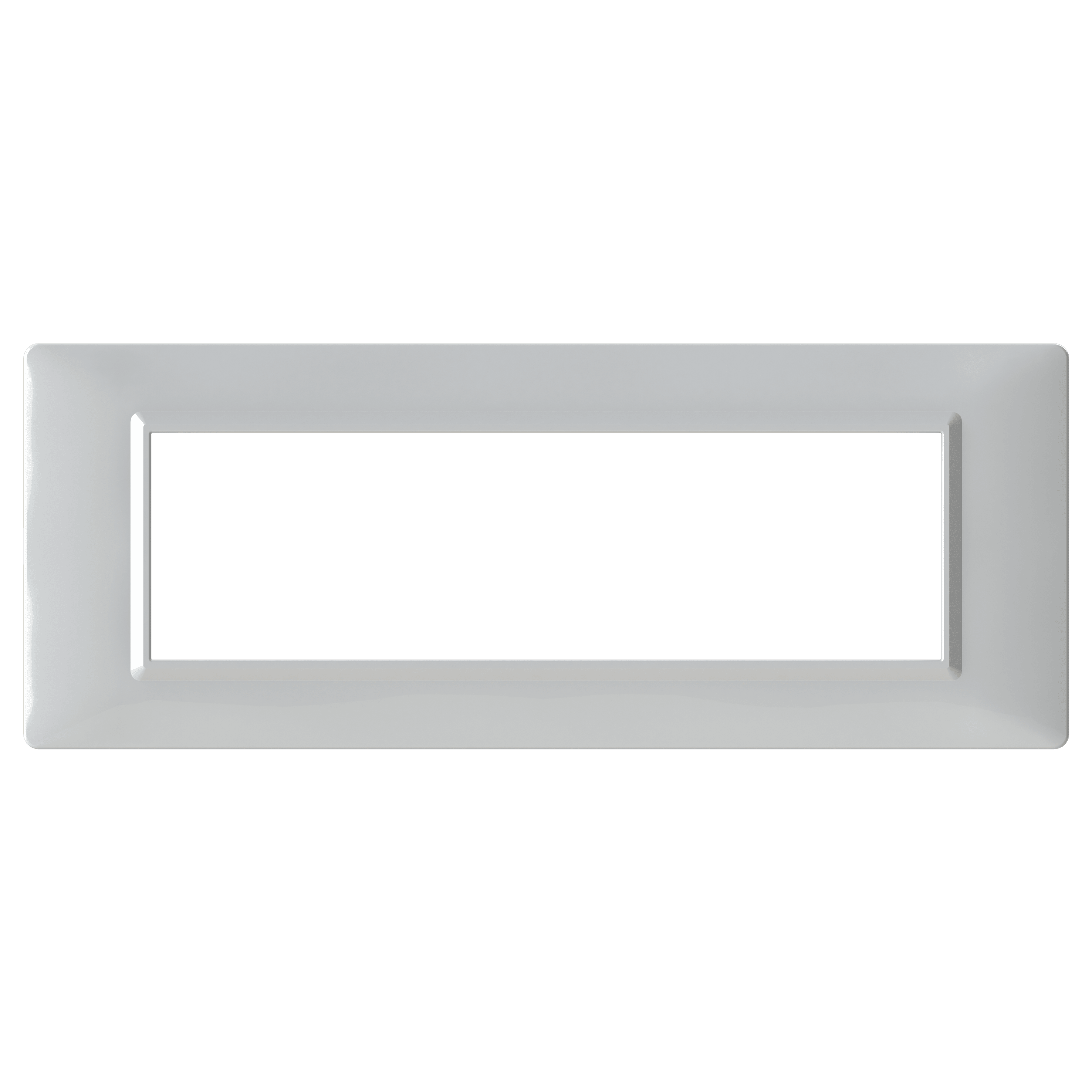 4BOX - PLACCA 7 MODULI VIMAR PLANA BIANCA