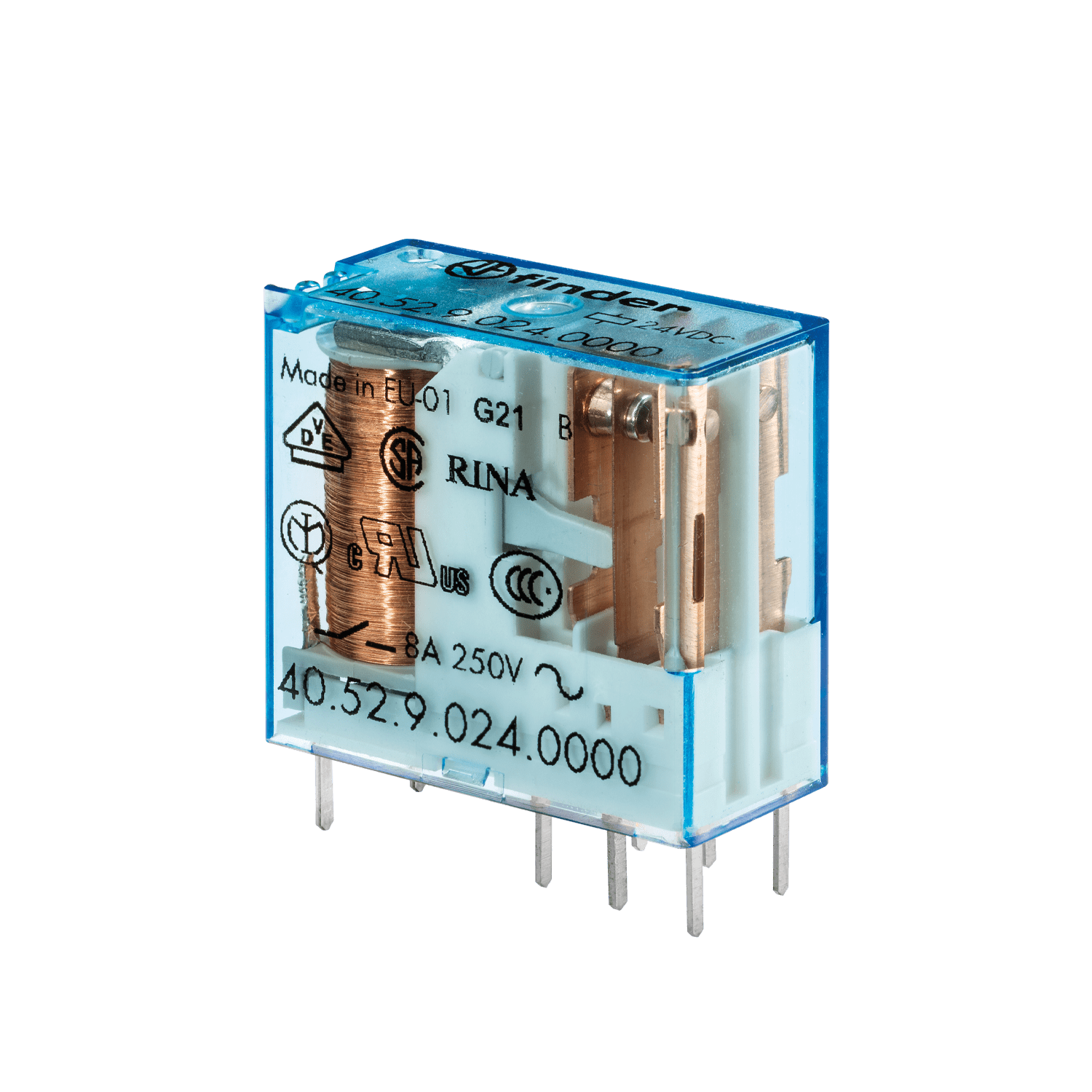 FINDER - MINI RELE' PER C.S. 2 CONTATTI 405290245000