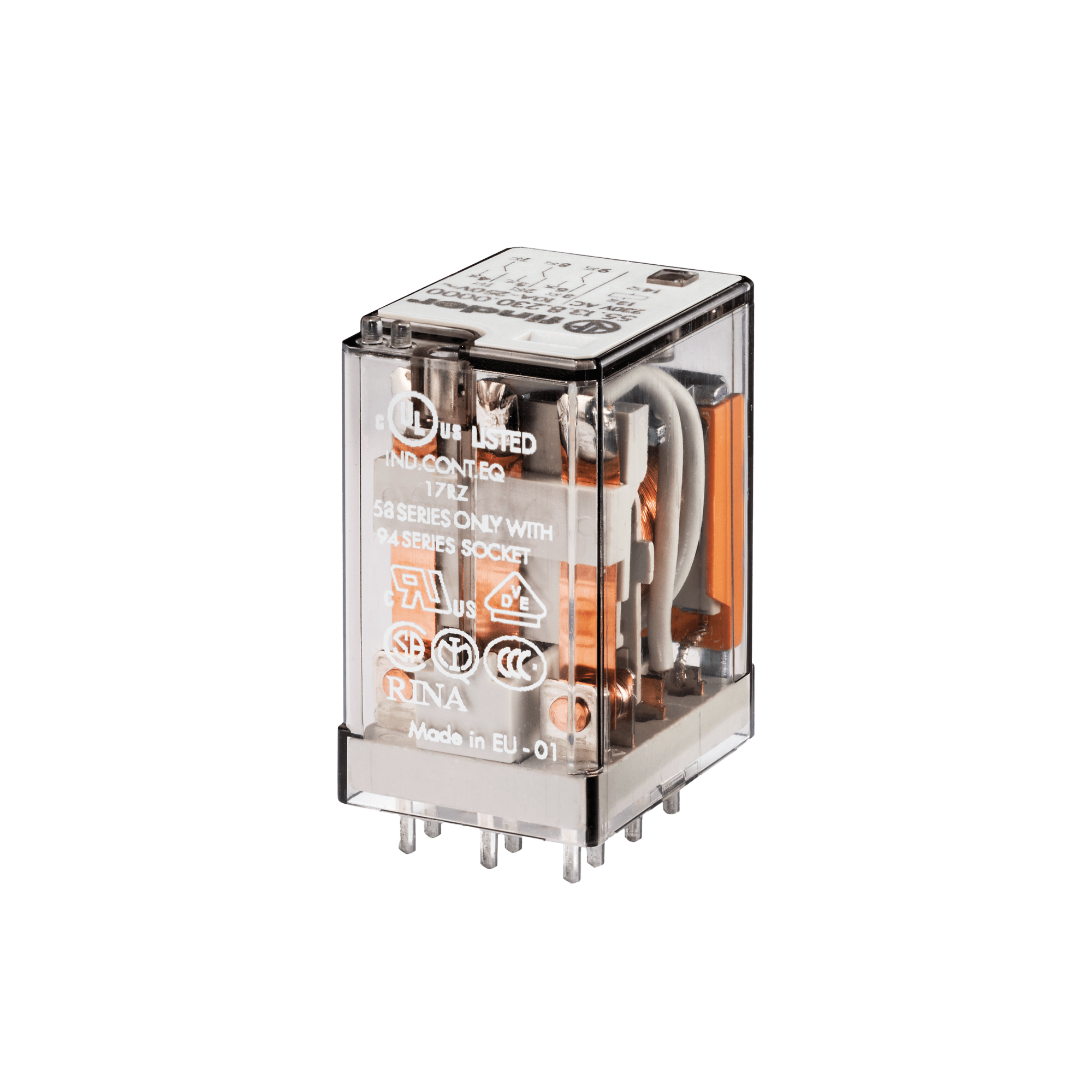 FINDER - RELE' INDUSTRIALE C.S. 3 CONTATTI 10A