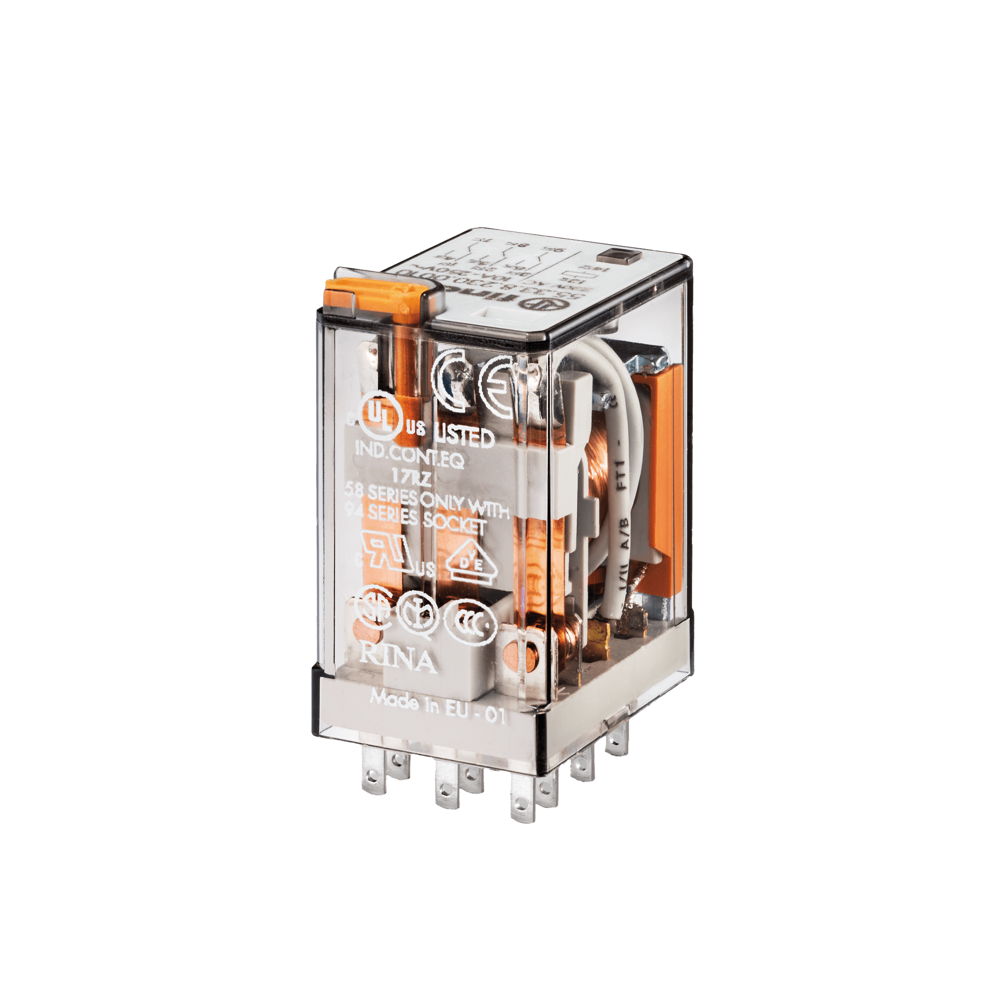 FINDER - RELE' INDUSTRIALE 3 CONTATTI 10A 553380240010