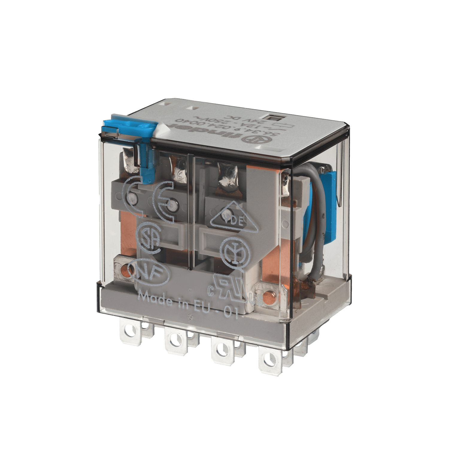 FINDER - RELE' DI POTENZA 4 CONTATTI 12A 563490482000