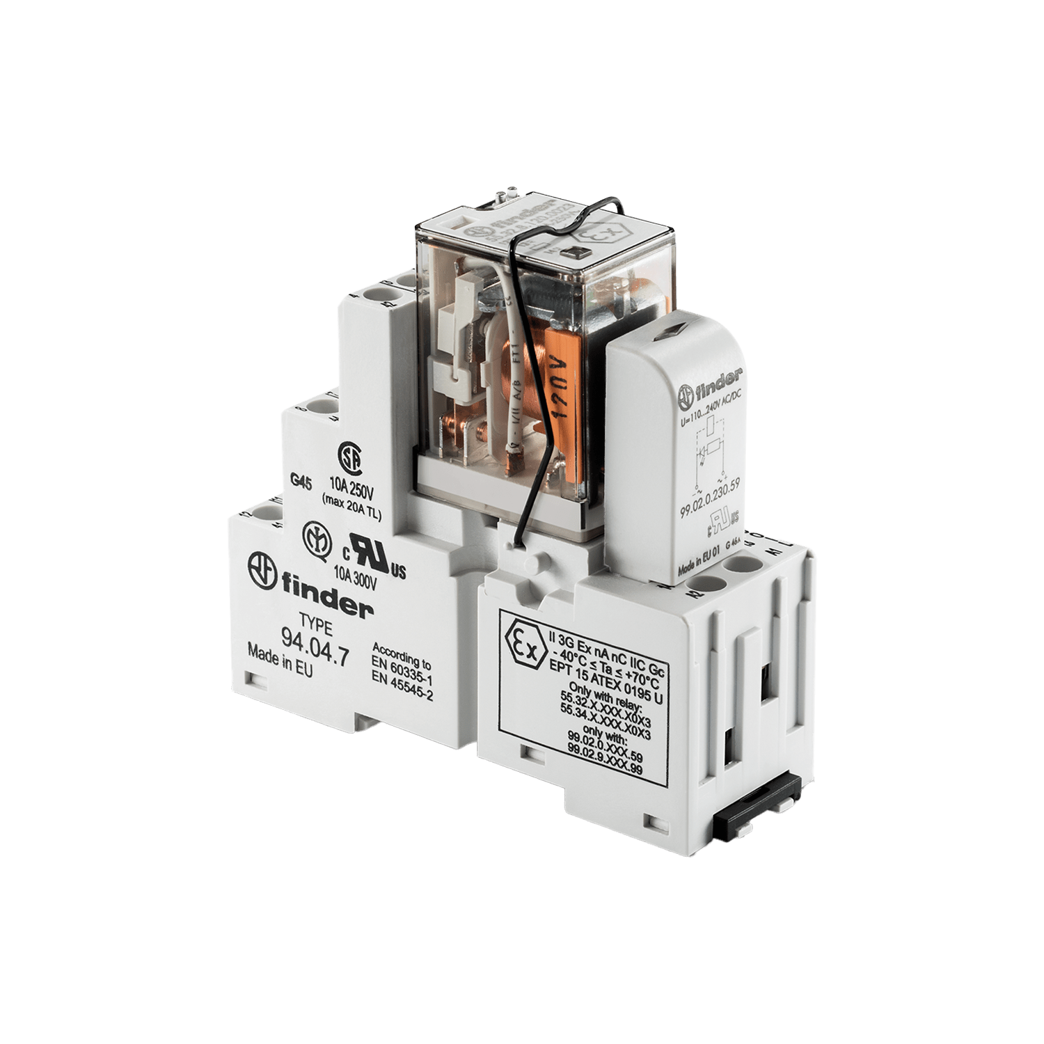 FINDER - INTERFACCIA MODULARE A RELE' 4 CONTATTI