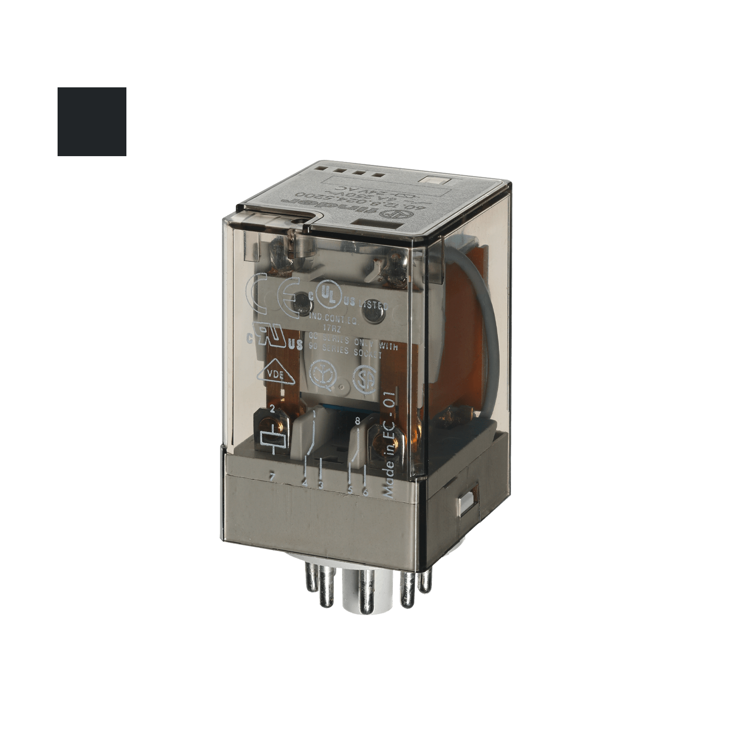 FINDER - RELE' INDUSTRIALE 2 CONTATTI 10A OCTAL 601282400000